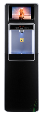 Кулер с нижней загрузкой бутыли Ecotronic M30-LXE black+gold